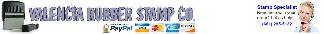 Valencia Rubber Stamp Co. Logo